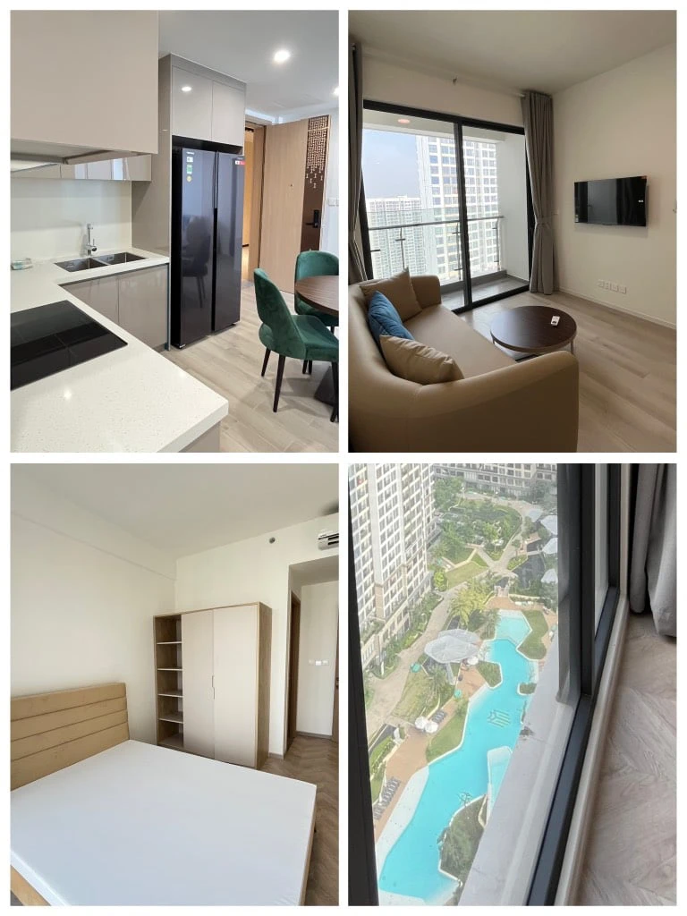 Cho thuê căn hộ 2PN Masteri Centre Point, full nội thất, view thoáng, giá tốt — ảnh 1