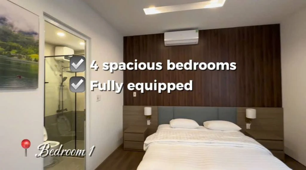 CHO THUÊ VILLA NAM VIỆT Á, NGŨ HÀNH SƠN, NHÀ MỚI 100%, NHẬN ĐƯỢC KHÁCH NƯỚC NGOÀI — ảnh 4