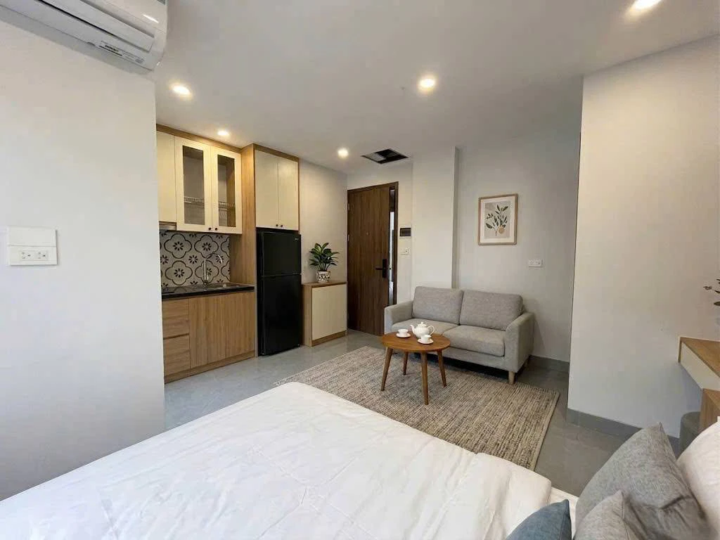 CHO THUÊ CĂN HỘ STUDIO HỒ TÙNG MẬU, MAI DỊCH, CẦU GIẤY, PHÒNG MỚI FULL NỘI THẤT, OTO ĐỖ CỬA — ảnh 6