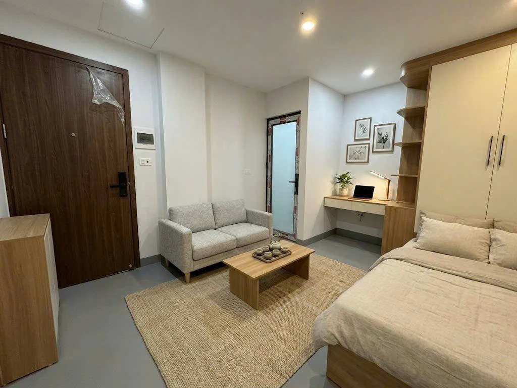 CHO THUÊ CĂN HỘ STUDIO HỒ TÙNG MẬU, MAI DỊCH, CẦU GIẤY, PHÒNG MỚI FULL NỘI THẤT, OTO ĐỖ CỬA — ảnh 7