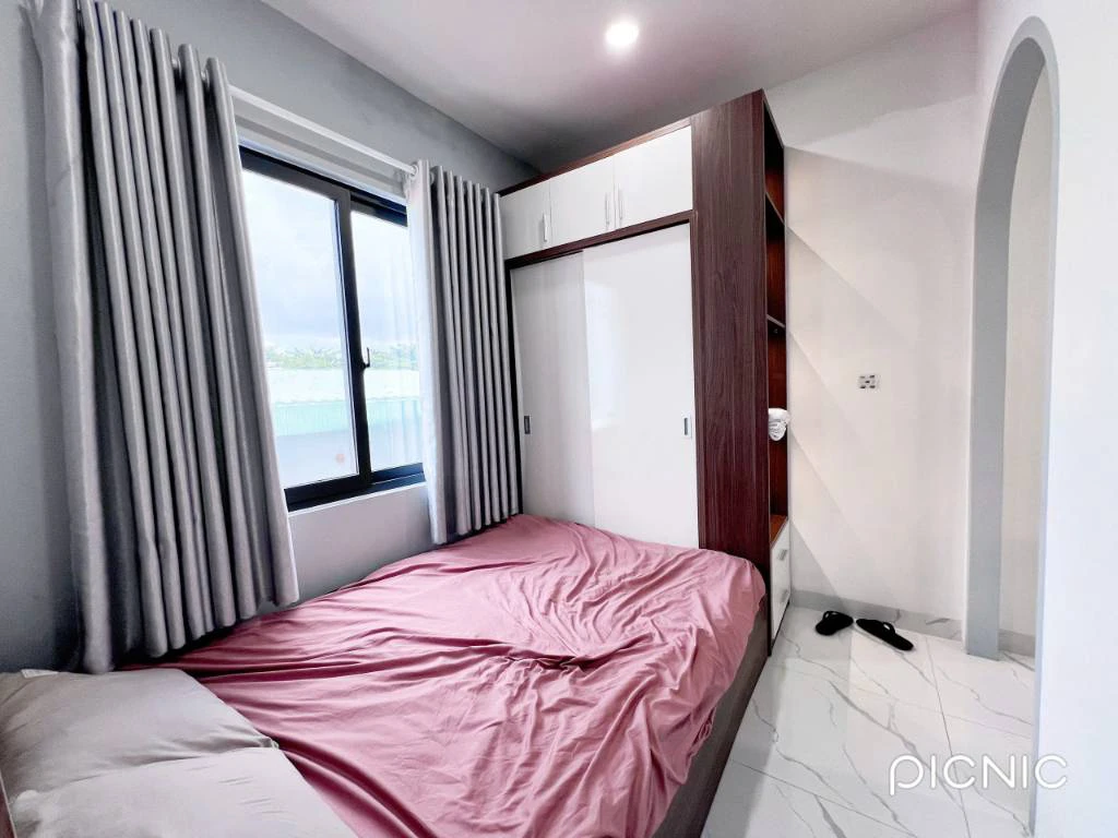 CĂN HỘ 1 PHÒNG NGỦ NƠ TRANG LONG, BÌNH THẠNH, TÁCH BẾP, MÁY GIẶT RIÊNG — ảnh 3