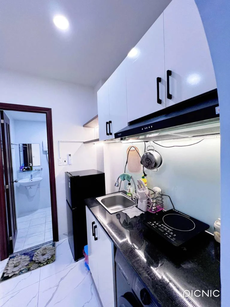CĂN HỘ 1 PHÒNG NGỦ NƠ TRANG LONG, BÌNH THẠNH, TÁCH BẾP, MÁY GIẶT RIÊNG — ảnh 5