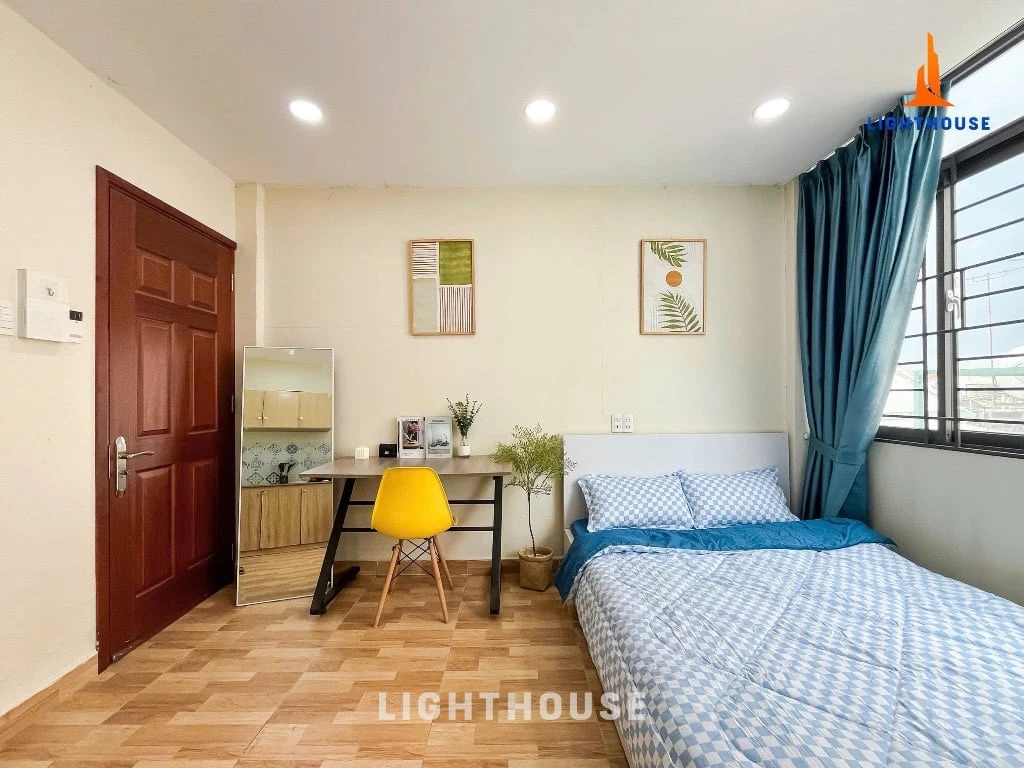 CHO THUÊ CĂN HỘ TẠI NGUYỄN CỬU VÂN, BÌNH THẠNH, PHÒNG RỘNG, CỬA SỔ THOÁNG — ảnh 1