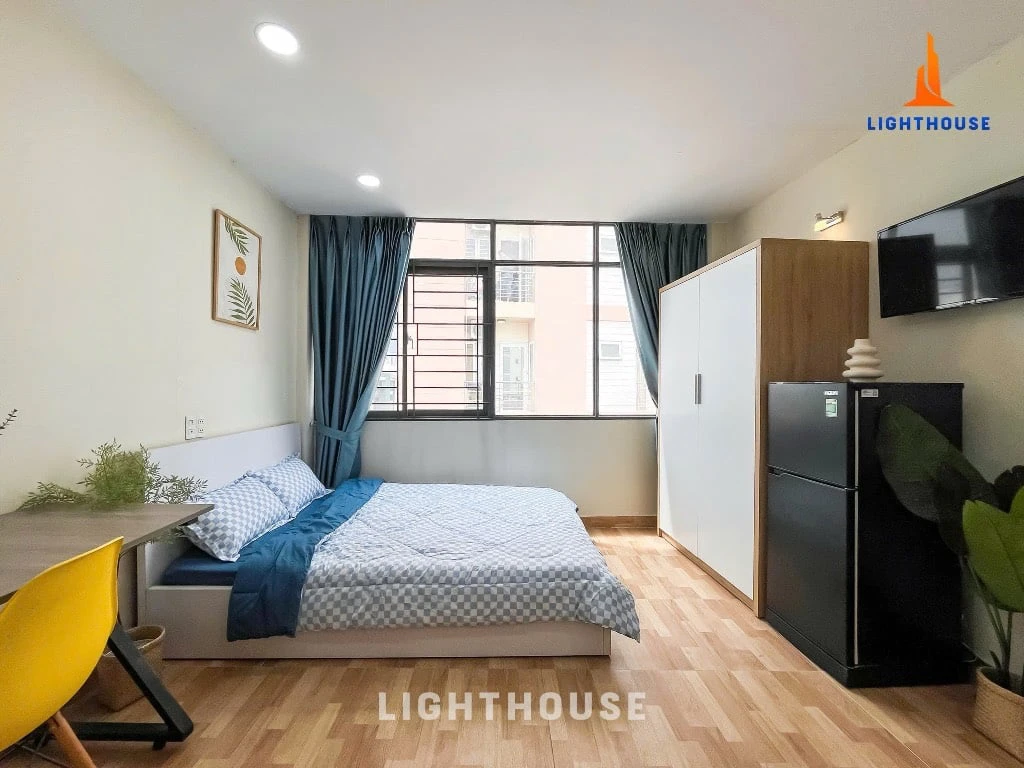 CHO THUÊ CĂN HỘ TẠI NGUYỄN CỬU VÂN, BÌNH THẠNH, PHÒNG RỘNG, CỬA SỔ THOÁNG — ảnh 2