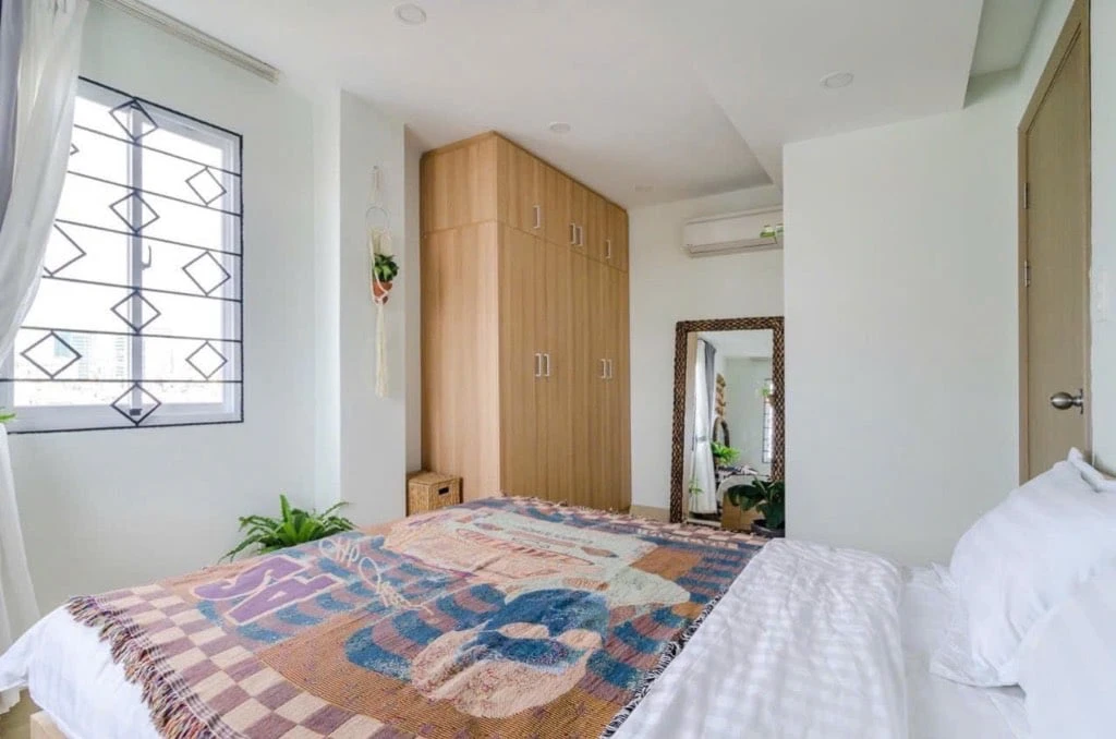 CĂN HỘ 1 PHÒNG NGỦ TRƯỜNG SA PHÚ NHUẬN, CỬA SỔ QUANH PHÒNG, VIEW SÔNG — ảnh 1