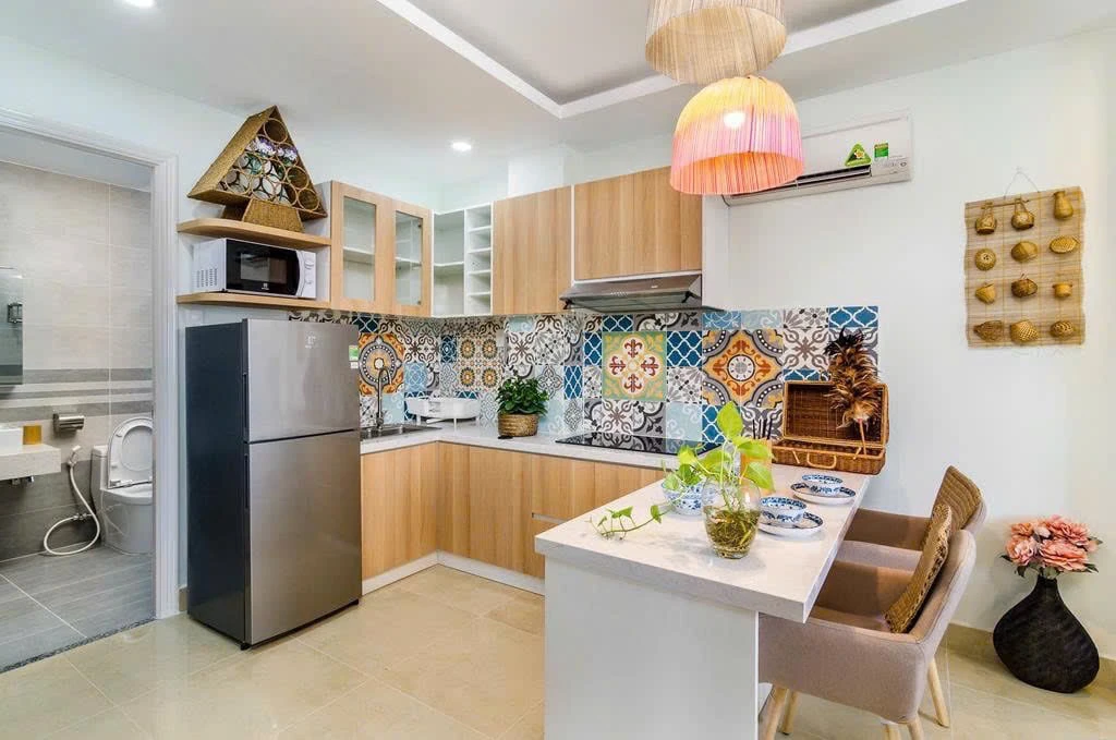 CĂN HỘ 1 PHÒNG NGỦ TRƯỜNG SA PHÚ NHUẬN, CỬA SỔ QUANH PHÒNG, VIEW SÔNG — ảnh 5