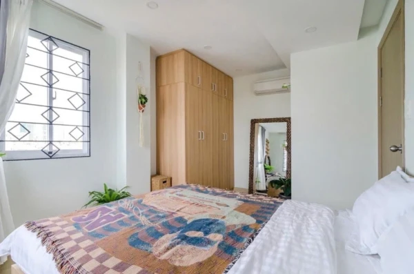 CĂN HỘ 1 PHÒNG NGỦ TRƯỜNG SA PHÚ NHUẬN, CỬA SỔ QUANH PHÒNG, VIEW SÔNG