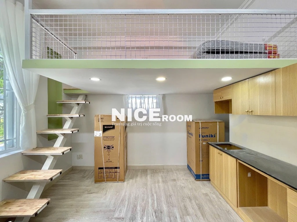 Cho thuê căn hộ Võ Oanh, Bình Thạnh ở đc 3-4người, full nội thất gần UTH, Hutech — ảnh 3