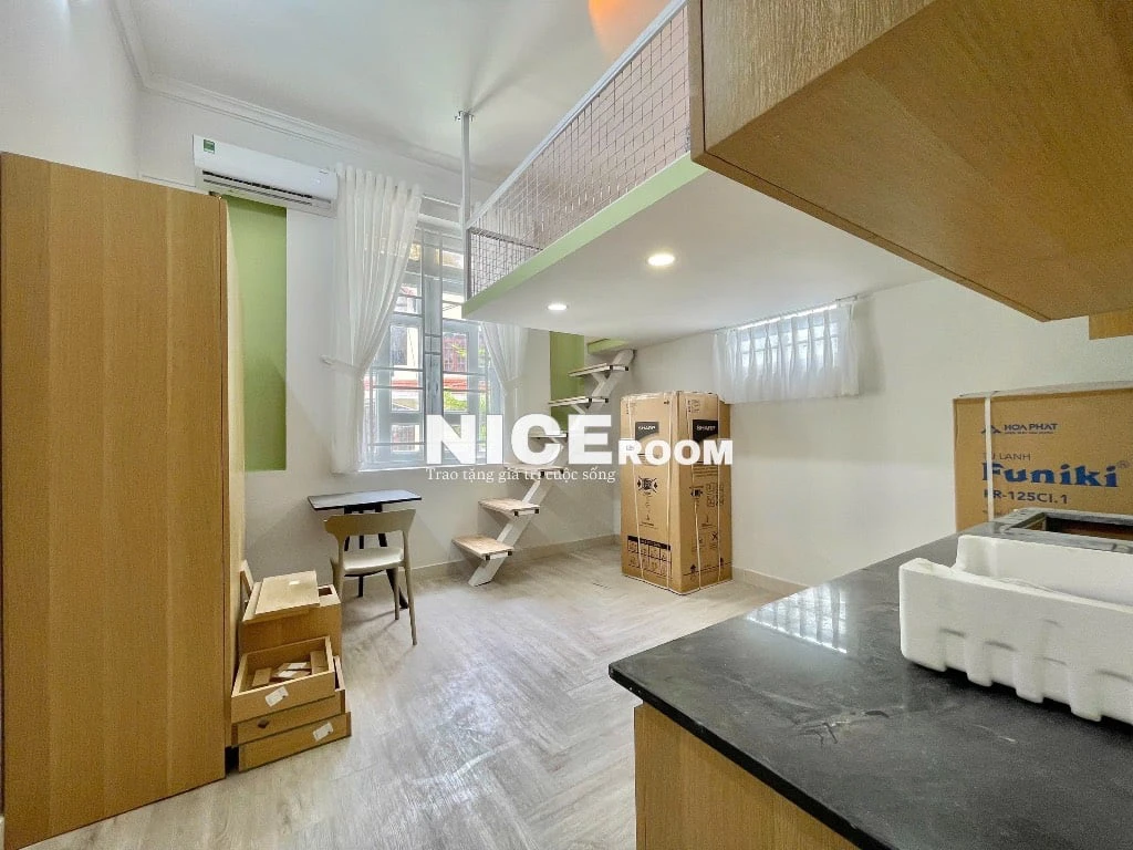 Cho thuê căn hộ Võ Oanh, Bình Thạnh ở đc 3-4người, full nội thất gần UTH, Hutech — ảnh 5