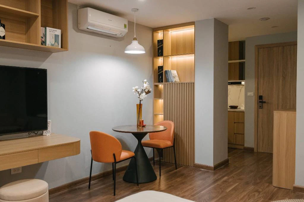 Cho thuê căn hộ Lạc Long Quân Tây Hồ, 2PN 1PK nhà mới tinh, cách hồ 50m, full nội thất, chỉ 8tr5 — ảnh 6