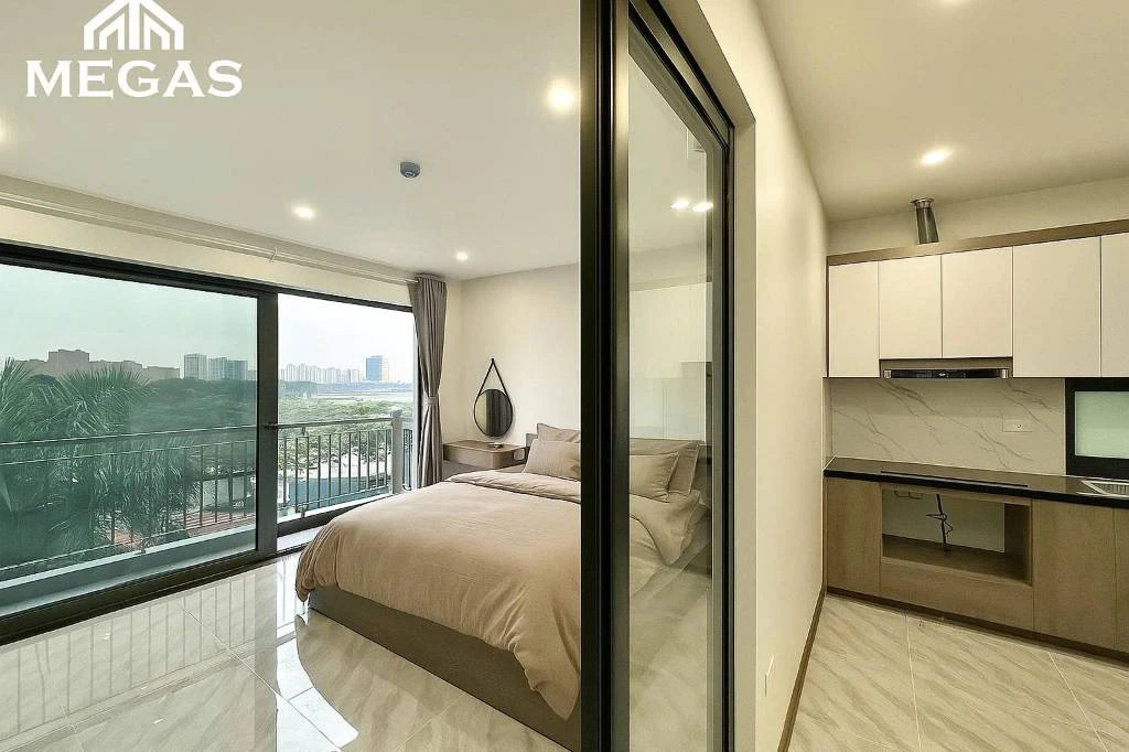Cho thuê căn hộ Võ Chí Công, Tây Hồ, 1n1k mà 7tr5, ô tô đỗ cửa, mới tinh — ảnh 3