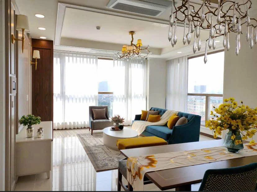 cho thuê căn hộ 4PN Đại lộ thăng long, Cầu Giấy, view hồ, DT 162m2, tòa A — ảnh 3