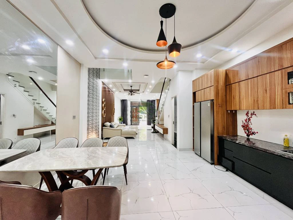 CHO THUÊ NHÀ KHU HÀ QUANG 1, NHA TRANG, NHÀ ĐẸP 3 TẦNG 3 PHÒNG NGỦ, GIÁ 18 TRIỆU/THÁNG — ảnh 4