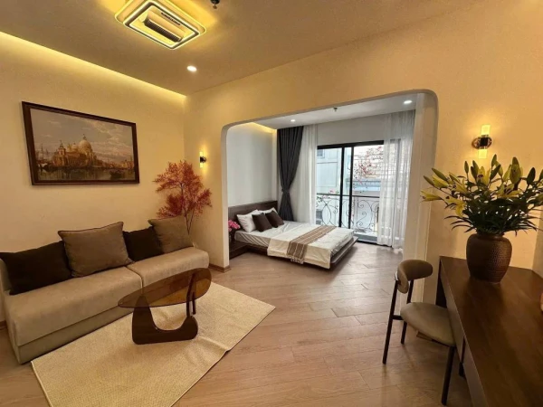 Cho thuê chung cư mini Phùng Chí Kiên, Cầu Giấy, Hà Nội, 50m2 nội thất đầy đủ