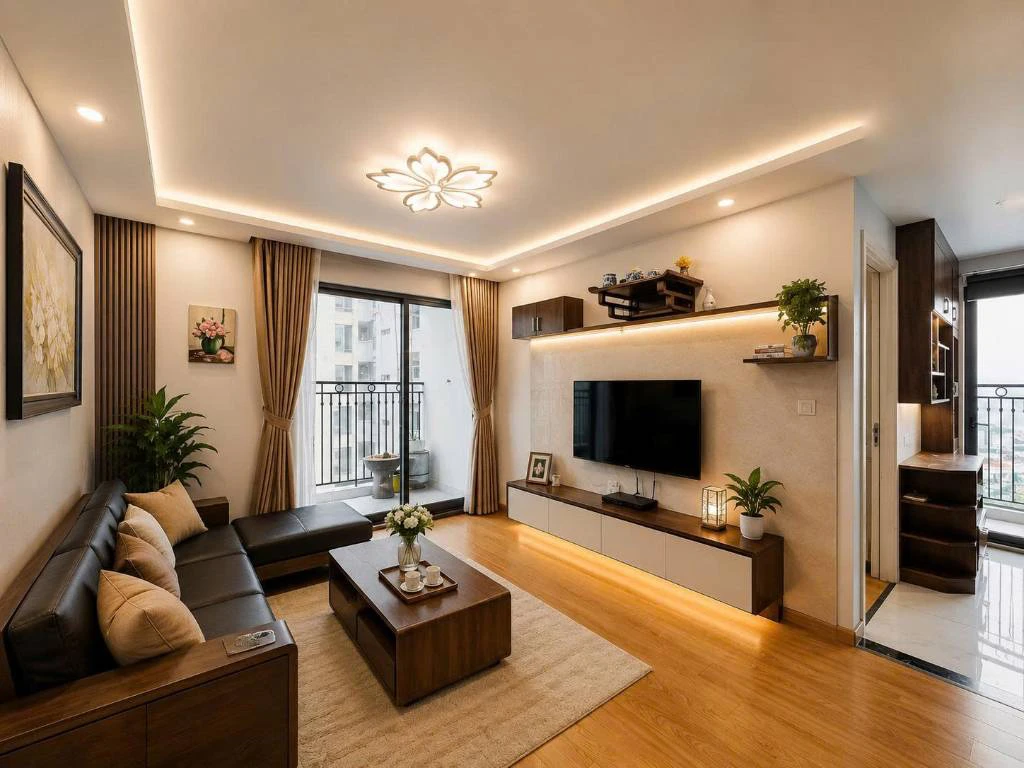 Cho thuê căn hộ chung cư Trần Bình, Cầu Giấy, DT 90m2 Nội thất đầy đủ — ảnh 1