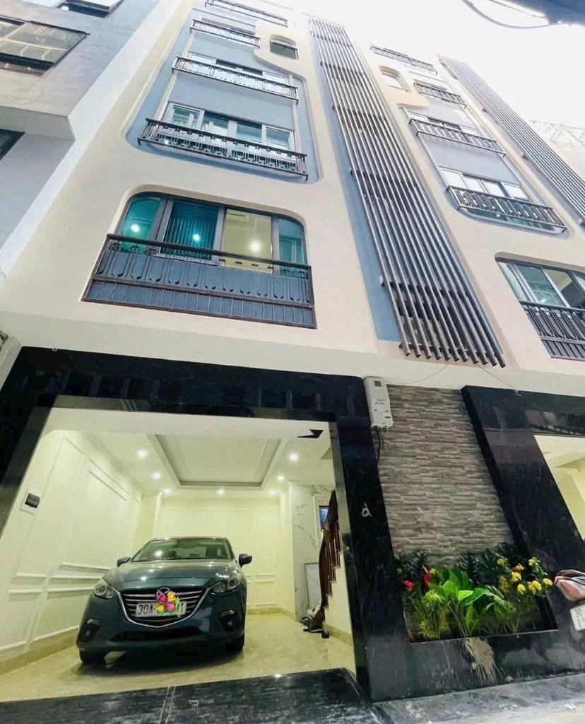 Cho thuê nhà riêng Quan Hoa, Cầu Giấy, 40m x 7 tầng thang máy, ô tô thông, giá 26 triệu — ảnh 1