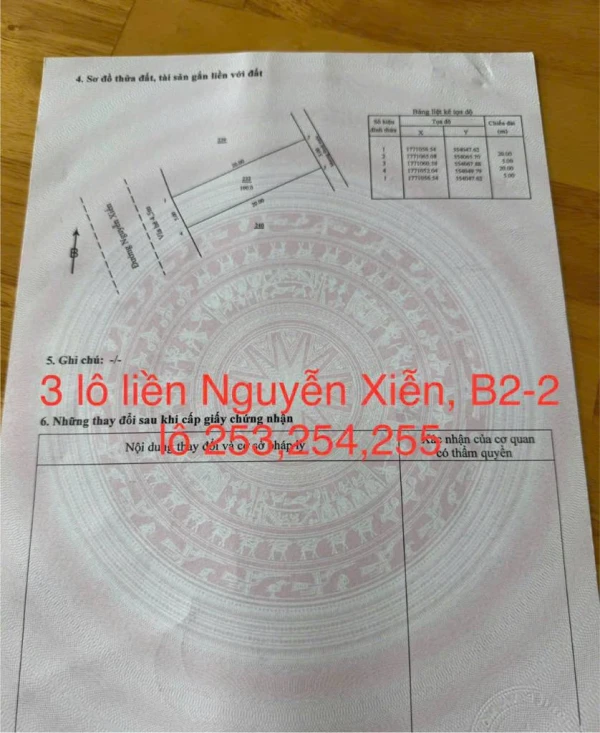 Bán 3 lô đất liền kề đường Nguyễn Xiển, Ngũ Hành Sơn Đà Nẵng, sát biển Sơn Thủy, 300m2 giá 27 tỷ