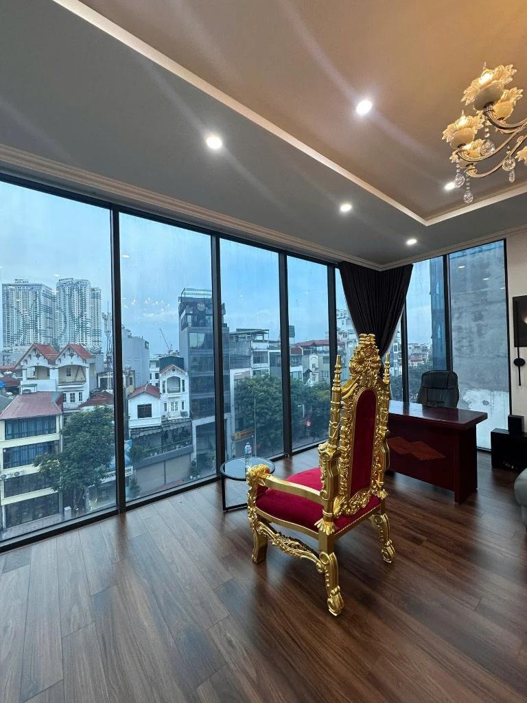 TÒA VĂN PHÒNG MẶT PHỐ NGUYỄN VĂN CỪ, LONG BIÊN, VỈA HÈ RỘNG, HẦM XE RIÊNG — ảnh 10