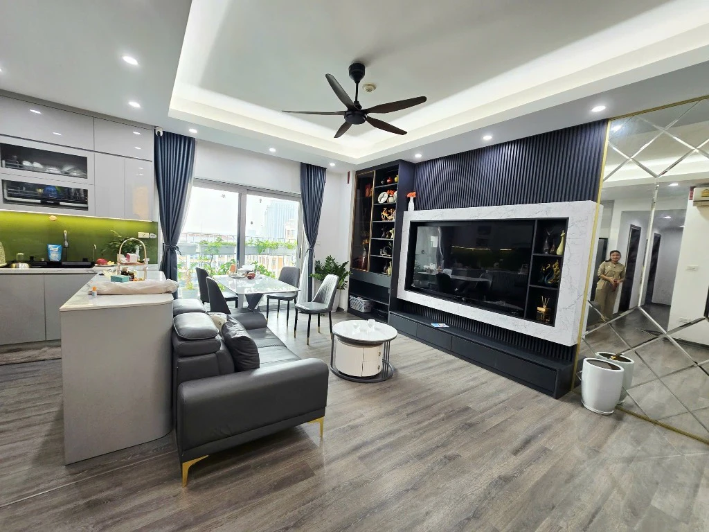 Bán căn hộ chung cư 789 Bộ Quốc Phòng, bán căn 96m², 3PN, full nội thất, sổ đỏ chuẩn — ảnh 2