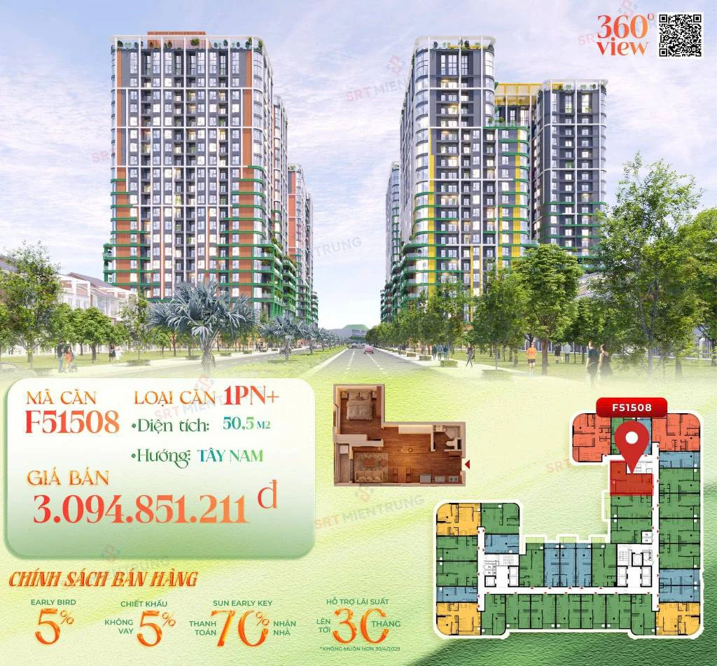 BÁN CĂN 1PN+ MINH MẠNG, TRUNG TÂM MỚI ĐÀ NẴNG, QUY HOẠCH ĐƯỜNG 7M5 TRỞ LÊN, KHÔNG KIỆT NGÕ HẺM — ảnh 1