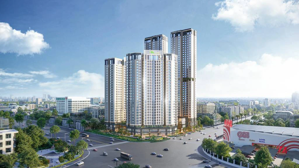 Bán căn hộ Dĩ An, Bình Dương, liền kề làng đại học Thủ Đức, dối diện siêu thị Go Dĩ An — ảnh 1