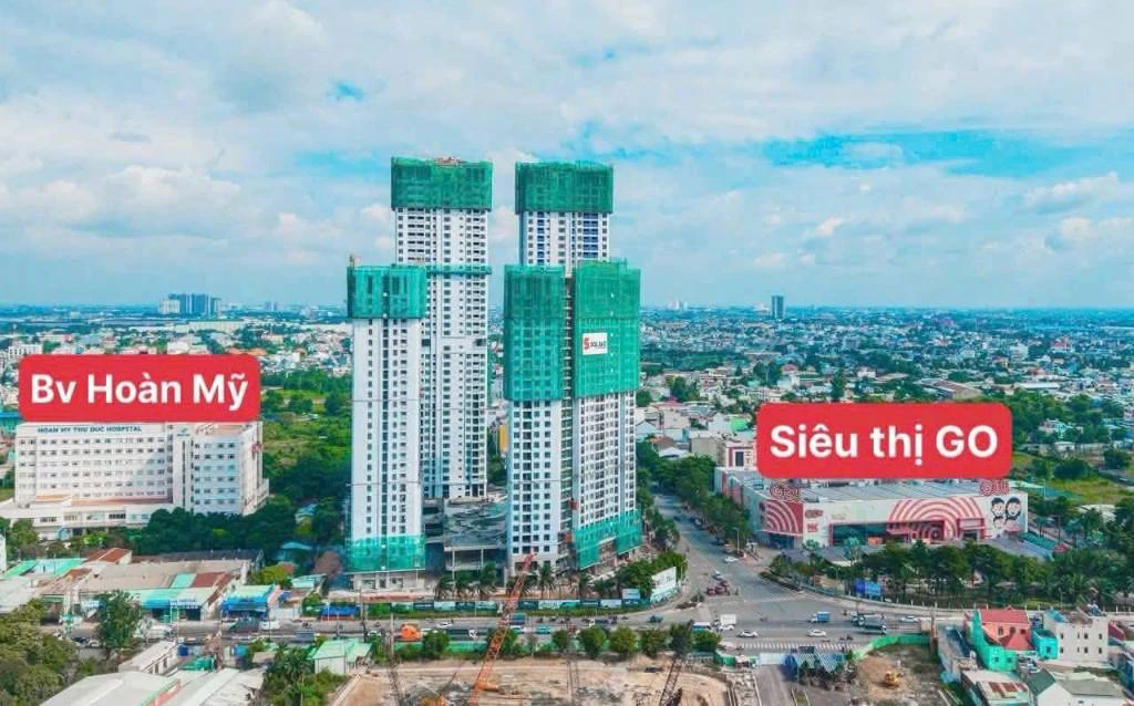 Bán căn hộ Dĩ An, Bình Dương, liền kề làng đại học Thủ Đức, dối diện siêu thị Go Dĩ An — ảnh 4