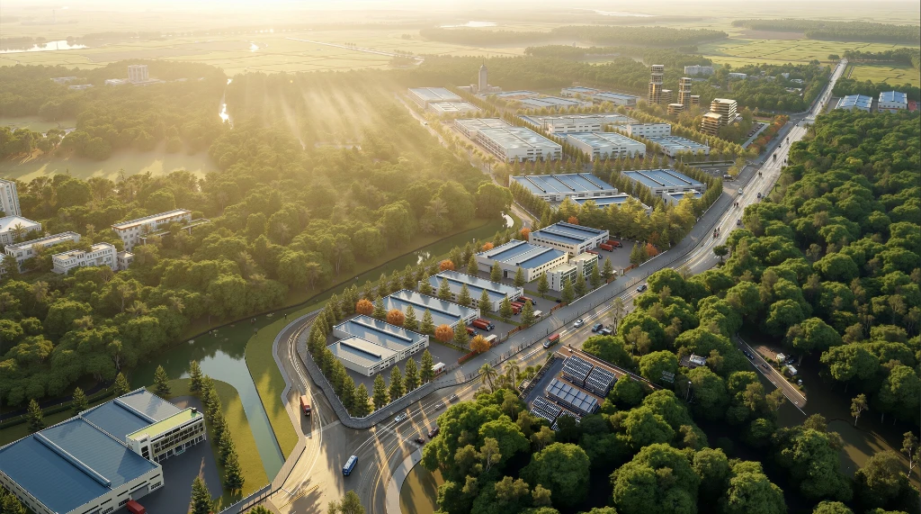 BÁN ĐẤT KHU CÔNG NGHIỆP EZ.PARK BẮC NINH I, VÂN HÀ, CỬA NGÕ HÀ NỘI, TÂM ĐIỂM KẾT NỐI — ảnh 3