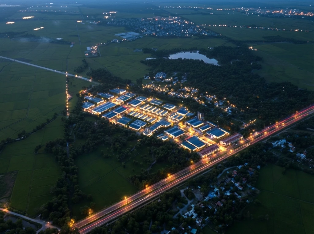 BÁN ĐẤT CỤM CÔNG NGHIỆP EZ.PARK HÀ TĨNH I, DT 5000M2, ĐIỆN 22KV, PCCC VIỄN THÔNG ĐẦY ĐỦ, GIÁ ĐẦU TƯ — ảnh 3
