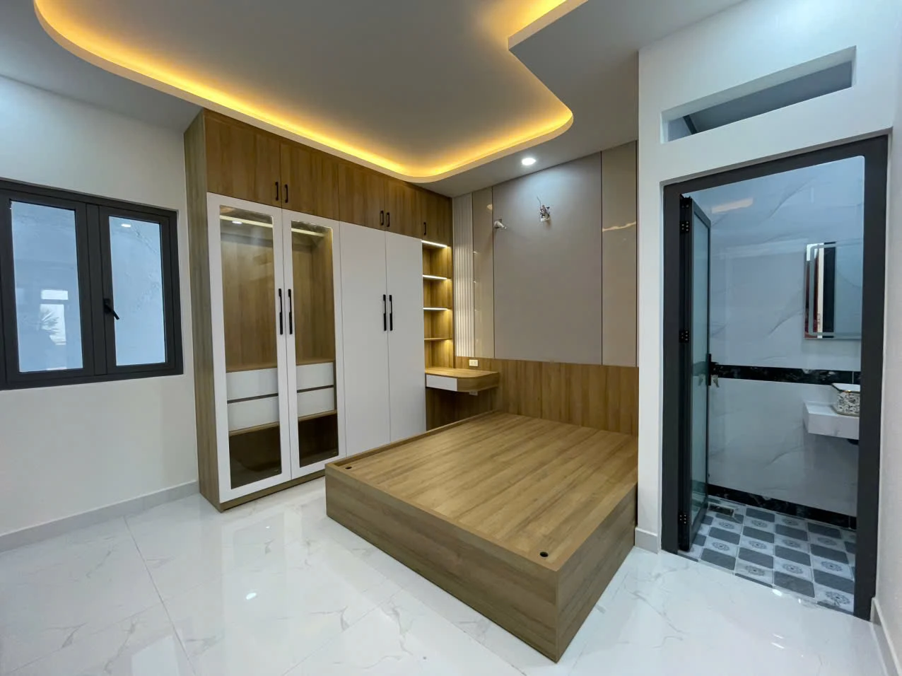 Bán nhà hẻm Gò Xoài, Bình Tân: 60m² – 1 trệt, 3 lầu, thang máy — ảnh 1