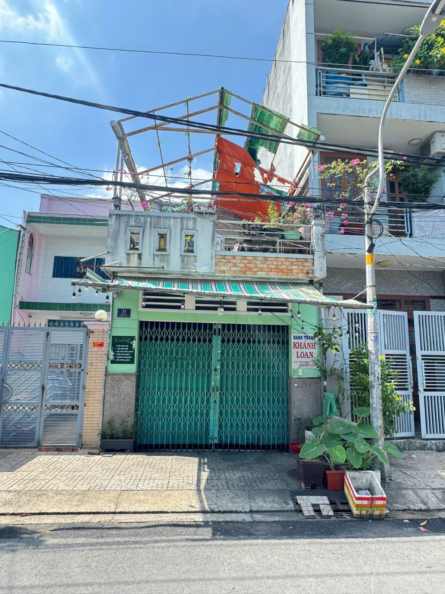 Bán nhà MT Đường Lê Niệm ( 4x19,85m) 1 lửng. — ảnh 1