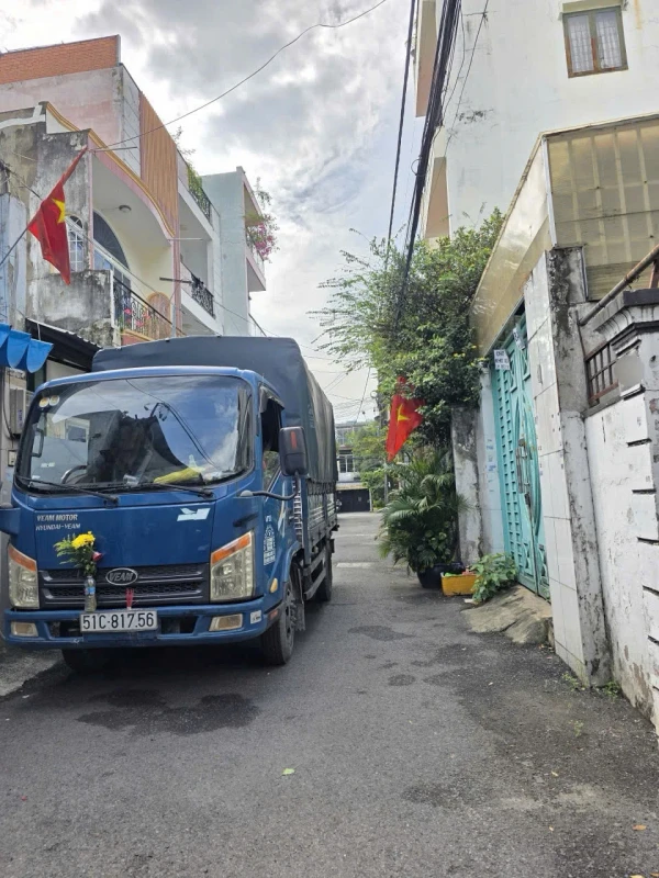 Nhà hẻm xe hơi gần đường Thạch Lam P Phú Thạnh DT 4mx20m c4