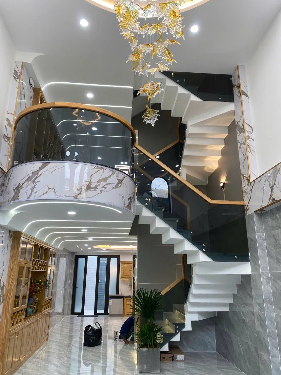 nhà siêu đẹp có thang máy Hẻm 7m thông phường Phú Thạnh Dt 4,7mx17m 4 tấm — ảnh 3