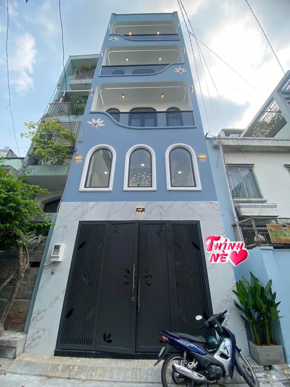 nhà siêu đẹp có thang máy Hẻm 7m thông phường Phú Thạnh Dt 4,7mx17m 4 tấm — ảnh 5