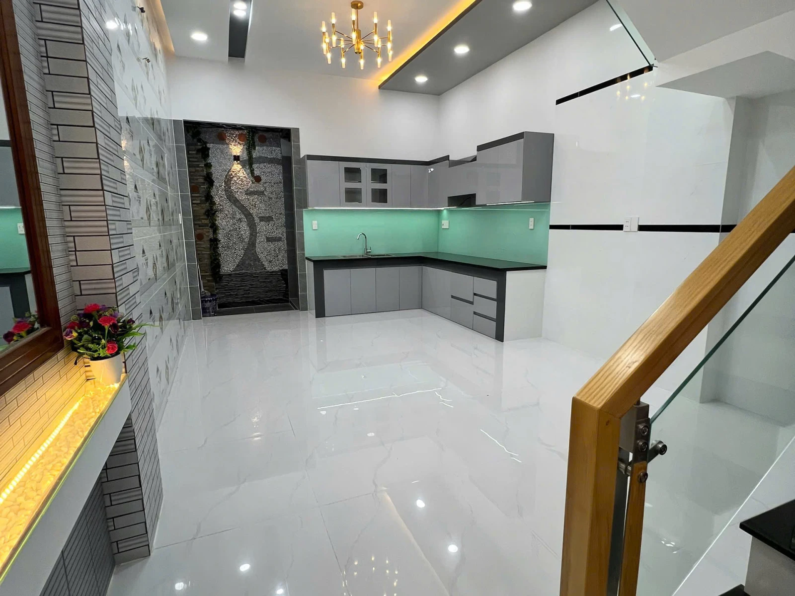 NHÀ 4 TẦNG KHU PHÂN LÔ HOA SỨ – ĐƯỜNG 26 THÁNG 3 –! • Diện tích: 4 × 14m khuôn đất vuông — ảnh 4