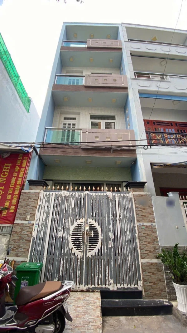 Nhà HXH Bình Trị Đông 4x14m đúc kiên cố 4 Tấm (DTS 175m²)