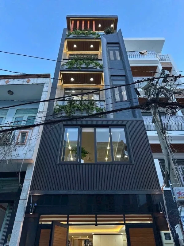 NHÀ HƯƠNG LỘ 2 BTĐA – 4×21M – THANG MÁY – FULL GỖ GÕ ĐỎ –