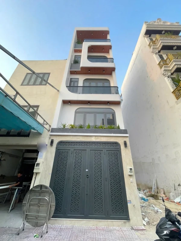 NHÀ ngay chợ GÒ XOÀI – 4×13M – LỬNG 2 LẦU ST – HẺM 7M CÓ LỀ