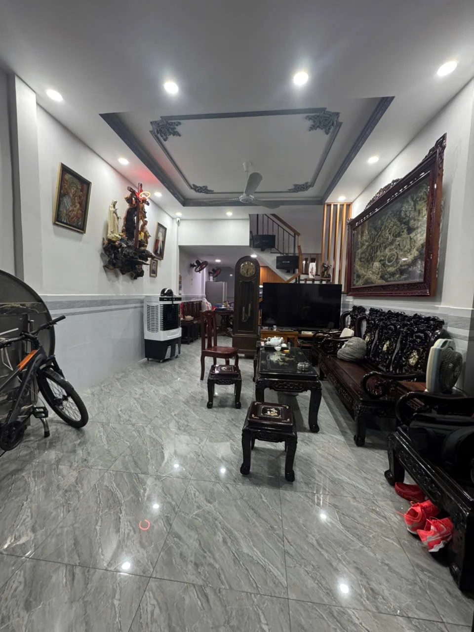 Bán nhà hẻm 8m đúc 1 lầu Kênh 26/3 sát Aeon — ảnh 1