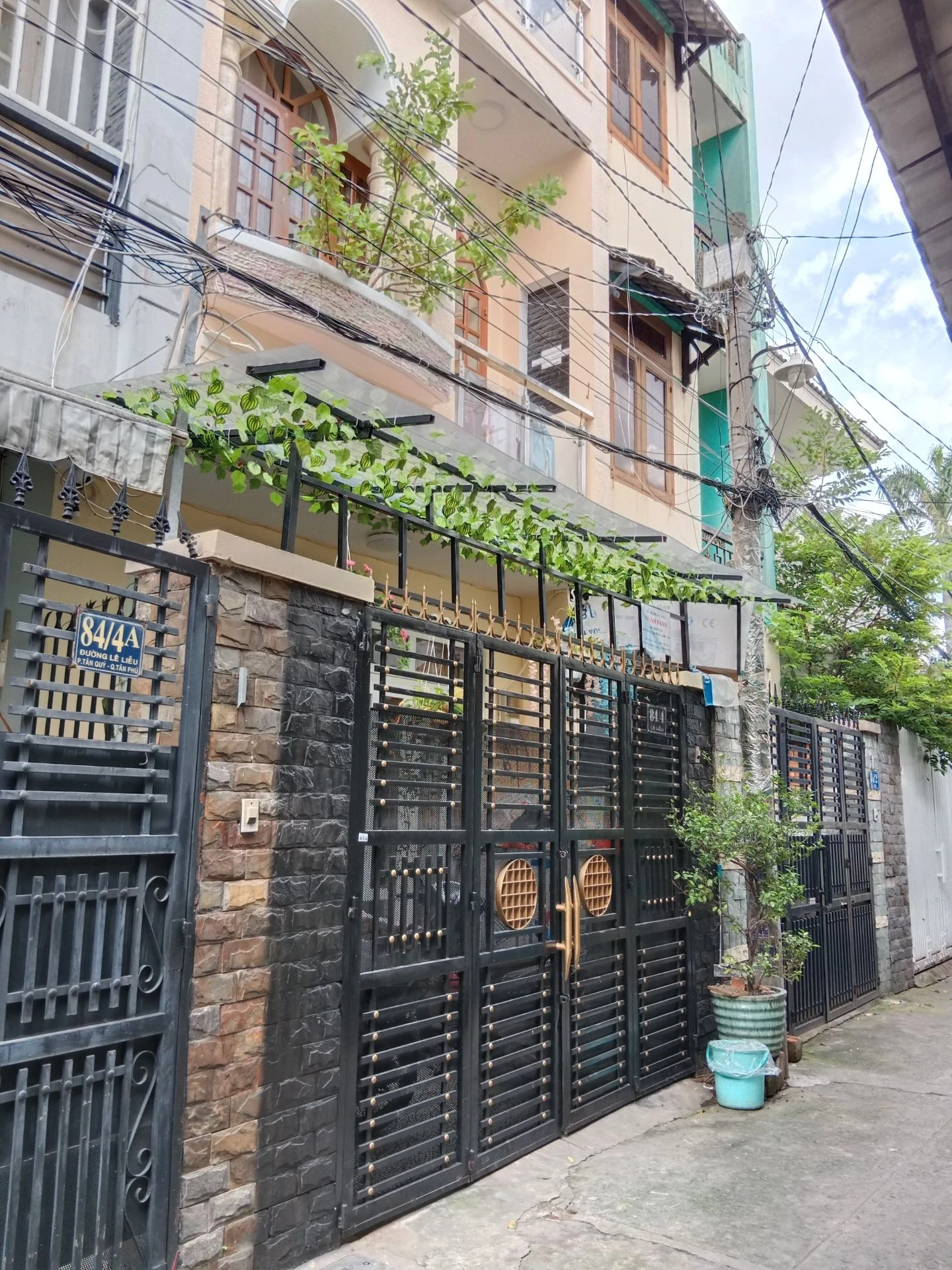 bán nhà hẻm nhựa 5m gần Gò Dầu, Tân Sơn Nhì (4x17m 1 lầu mới) khu dân chí cao giá tốt — ảnh 1