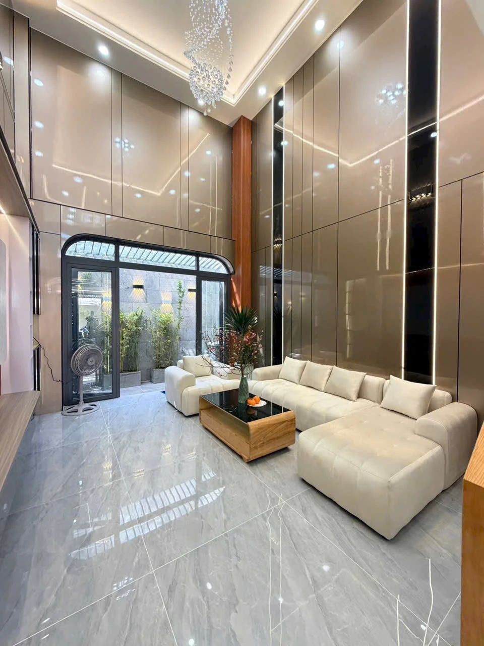 NHÀ ĐÚC 4.5 TẤM HẺM 7M THÔNG CHỢ GÒ XOÀI –! • Diện tích: 4.12 × 16.44m (TDT: 67.5m²) — ảnh 3