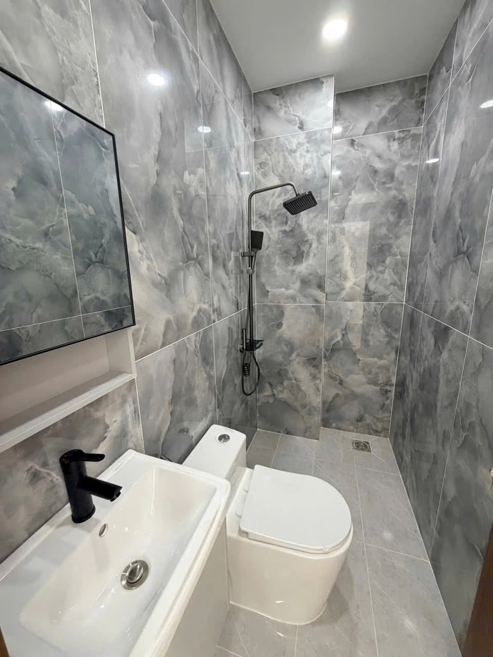 NHÀ ĐÚC 4.5 TẤM HẺM 7M THÔNG CHỢ GÒ XOÀI –! • Diện tích: 4.12 × 16.44m (TDT: 67.5m²) — ảnh 8