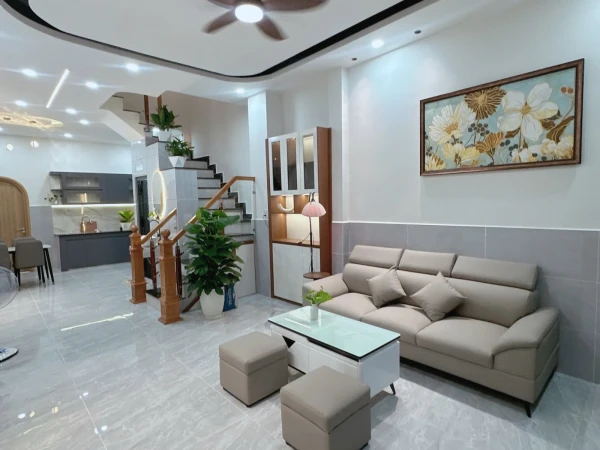 Nhà Lê Đình Cẩn 4x14m – Hẻm 5m Thông