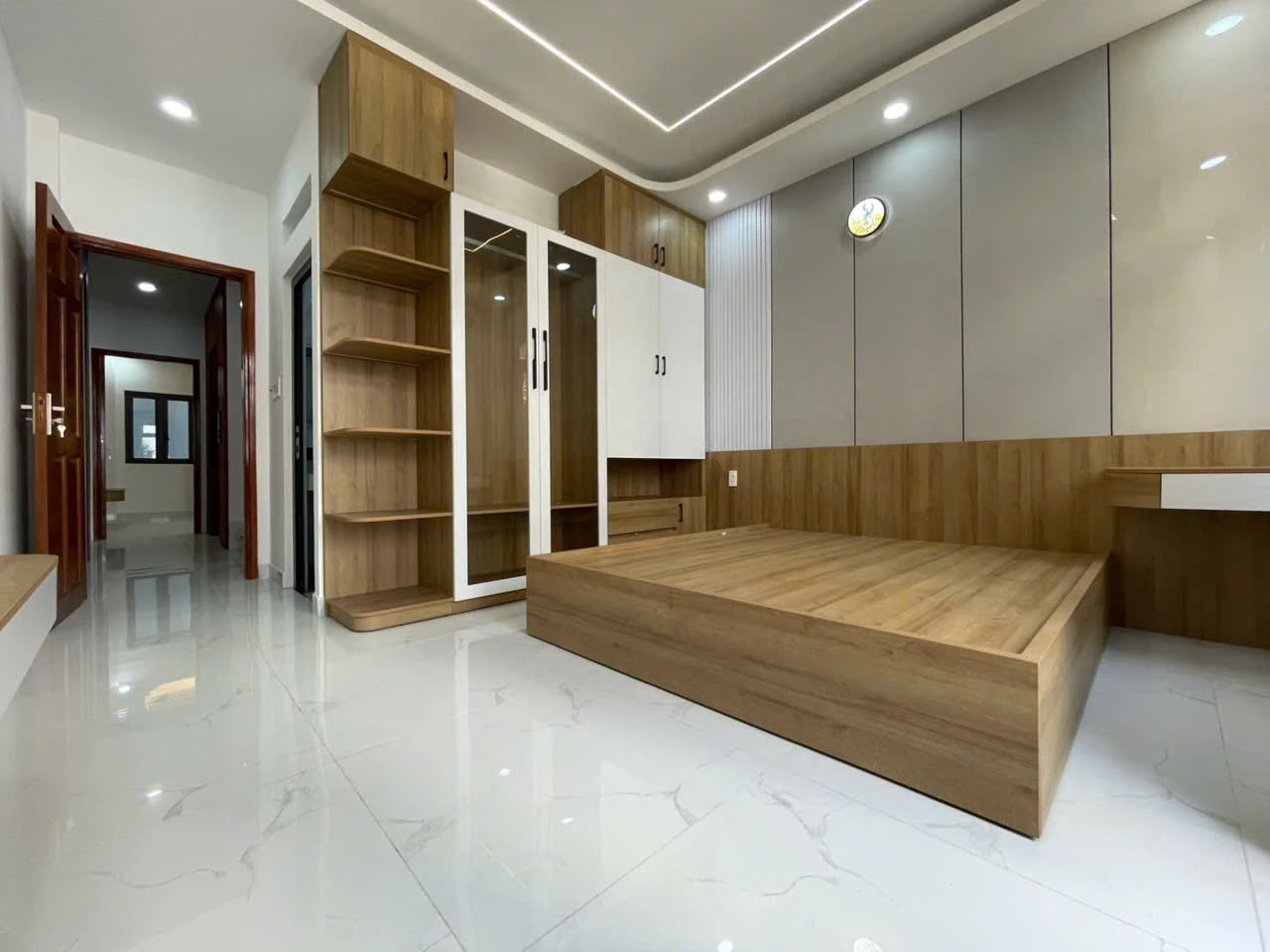 BÁN NHÀ 4,5 TẤM KHU ĐỒNG BỘ ĐƯỜNG GÒ XOÀI – NHÀ MỚI CÓ THANG MÁY - 4X15M — ảnh 6