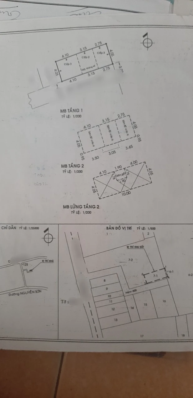 Bán đất tặng nhà hẻm 6m đường Nguyễn Sơn Q.Tân Phú 40m2 đúc 1 lầu — ảnh 4