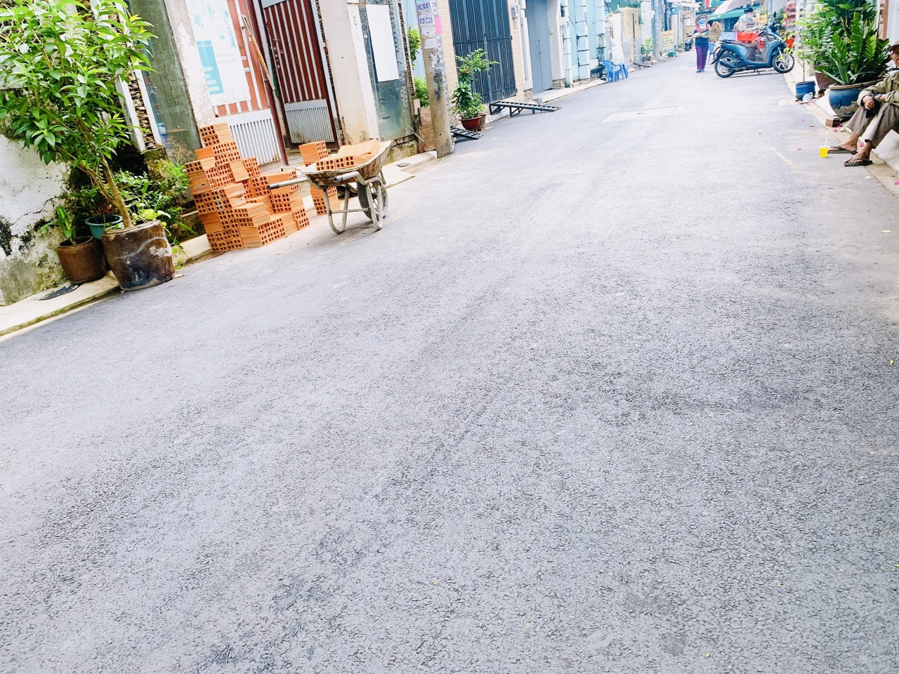 BÁN NHÀ ĐƯỜNG VĂN CAO TÂN PHÚ - HẺM NHỰA 6M - CÁCH MẶT TIỀN 100M - — ảnh 2
