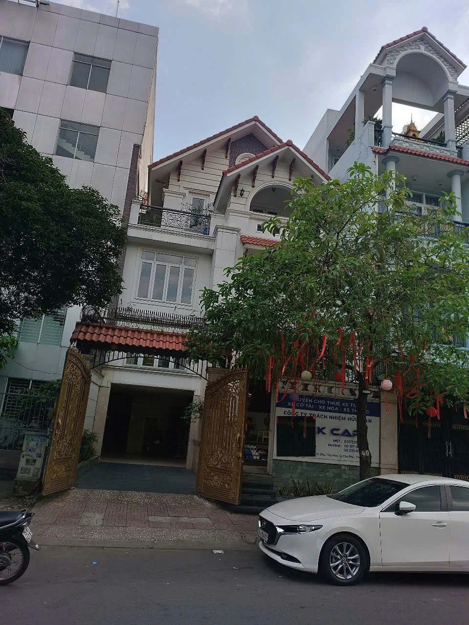 BIỆT THỰ CẶP MẶT TIỀN LÊ THÚC HOẠCH(8X20M) 3.5 TẤM, KHÔNG LỖI VỊ TRÍ ĐẸP NTCC — ảnh 1