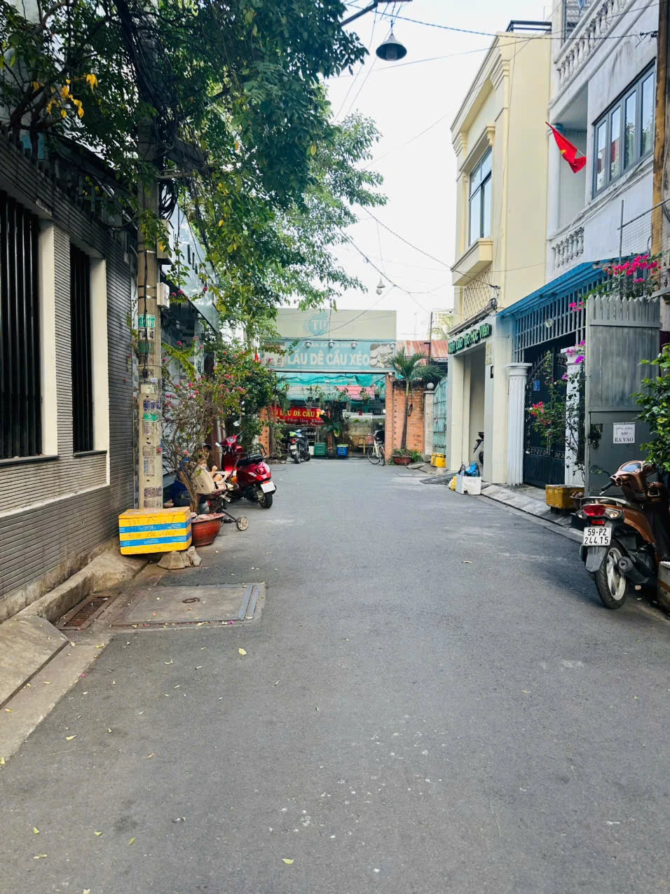 Bán nhà hẽm thẳng 8m Đường Cầu Xéo ( 4x16,1m) 1 lầu. — ảnh 1