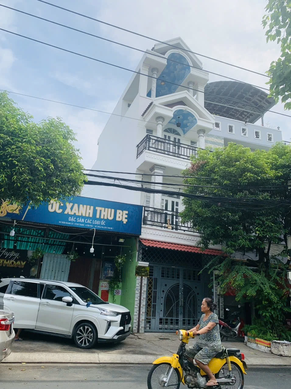 Nhà mặt tiền đường trần quang cơ khu sầm uất đường 14m nhà 3,5 Tầng ngang 4mx17m — ảnh 2