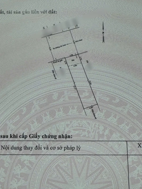 HÀNG VIP – HẺM NHỰA 8M KHÔNG LỘ GIỚI Hẻm đẹp ngay chợ Gò Xoài, 4x16m vuông vức