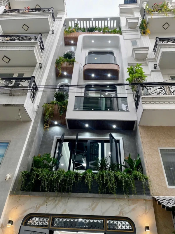 Bán nhà khu nhà lầu đẹp Hương Lộ 2, gần 4 xã – DT 4x15.5m, 4.5 tấm, hẻm 7m